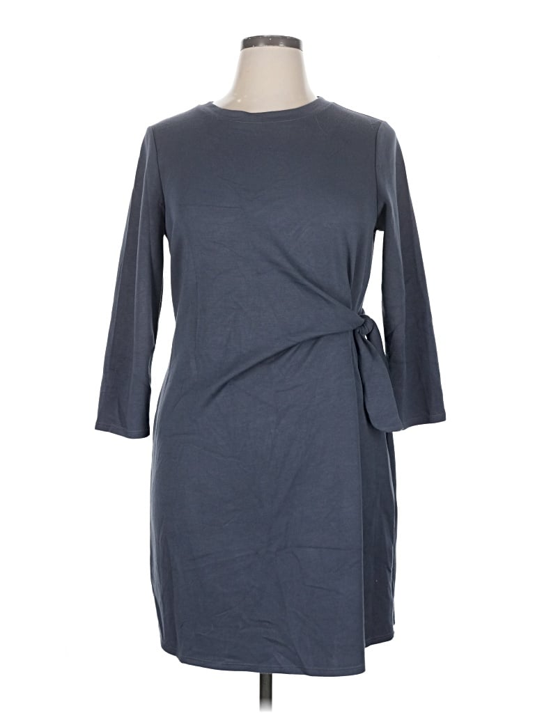 Pre-owned The Limited Casual Dress In Gray