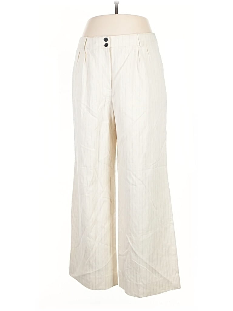 Pre-owned Allsaints Casual Pants In White