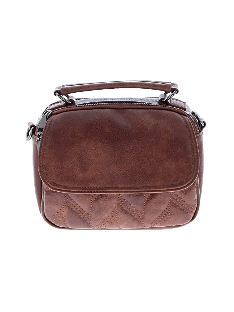 Pre-owned Unbranded Satchel In Brown