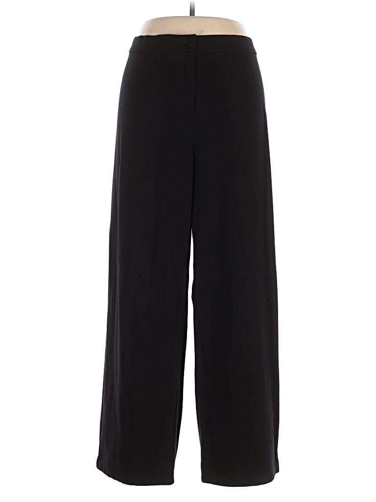 Pre-owned Eileen Fisher Dress Pants In Black