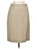 GUNEX Solid Tan Formal Skirt Size 6 - photo 1