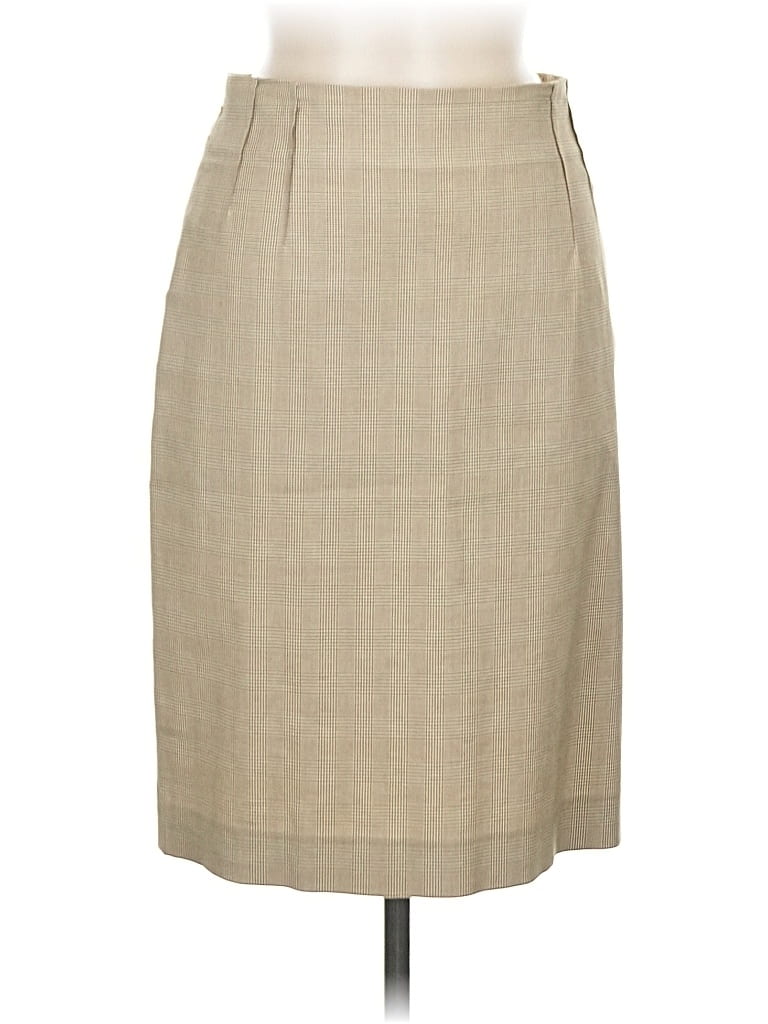 Pre-owned Gunex Formal Skirt In Brown