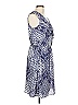 Alyx Paisley Blue Casual Dress Size 12 - photo 4