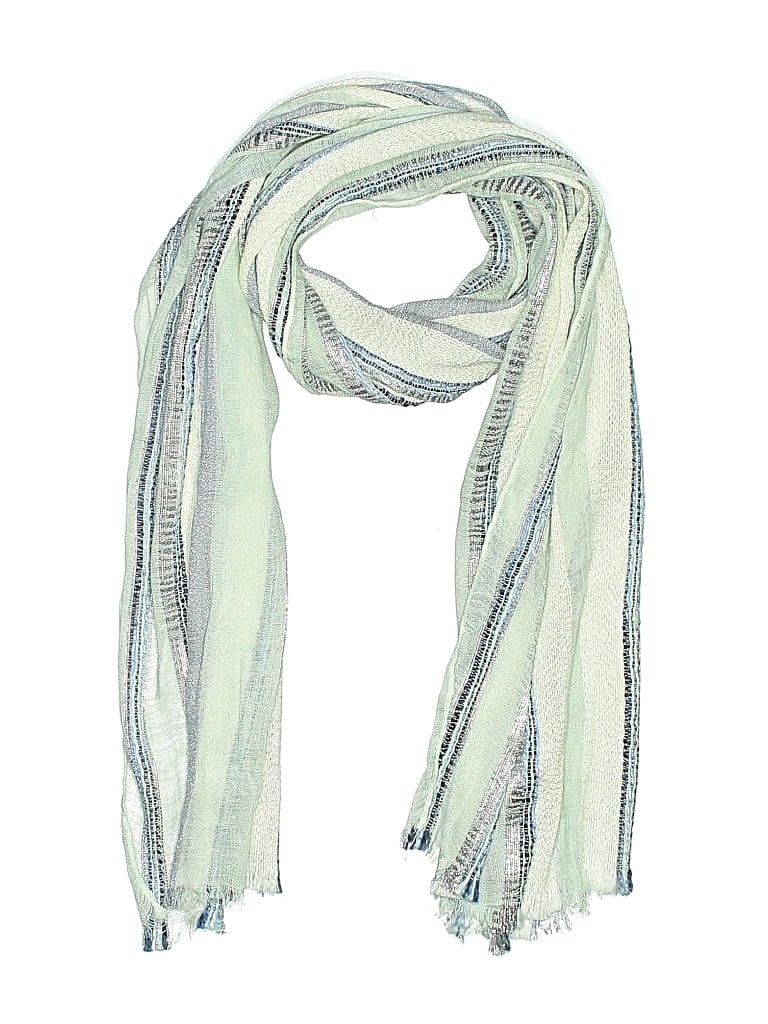 Pre-owned Unbranded Scarf In Green