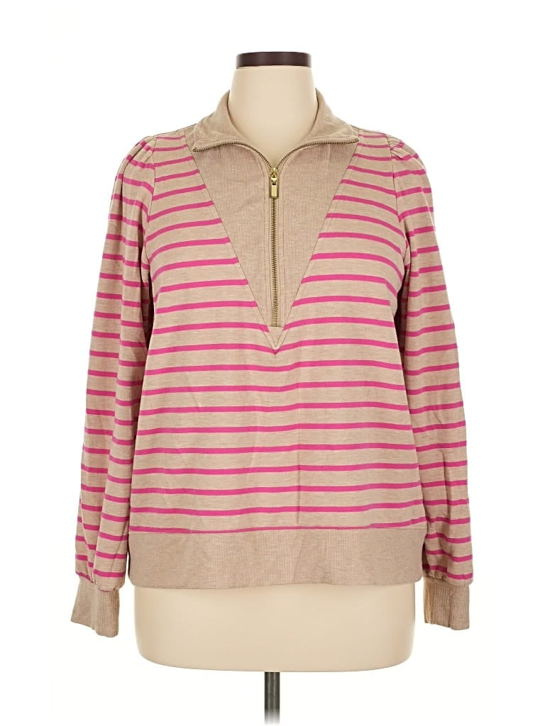 Pre-owned Crown & Ivy Pullover Sweater In Pink