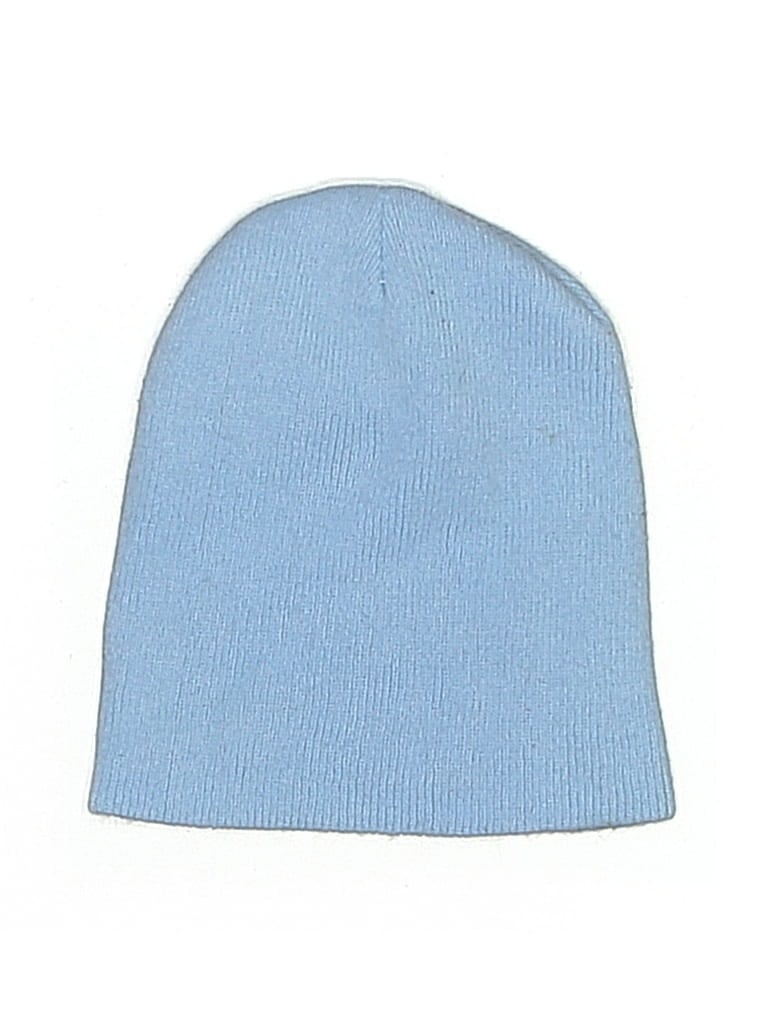 Pre-owned Unbranded Beanie Hat In Blue