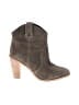 Joie Gray Brown Ankle Boots Size EU 40 - photo 1