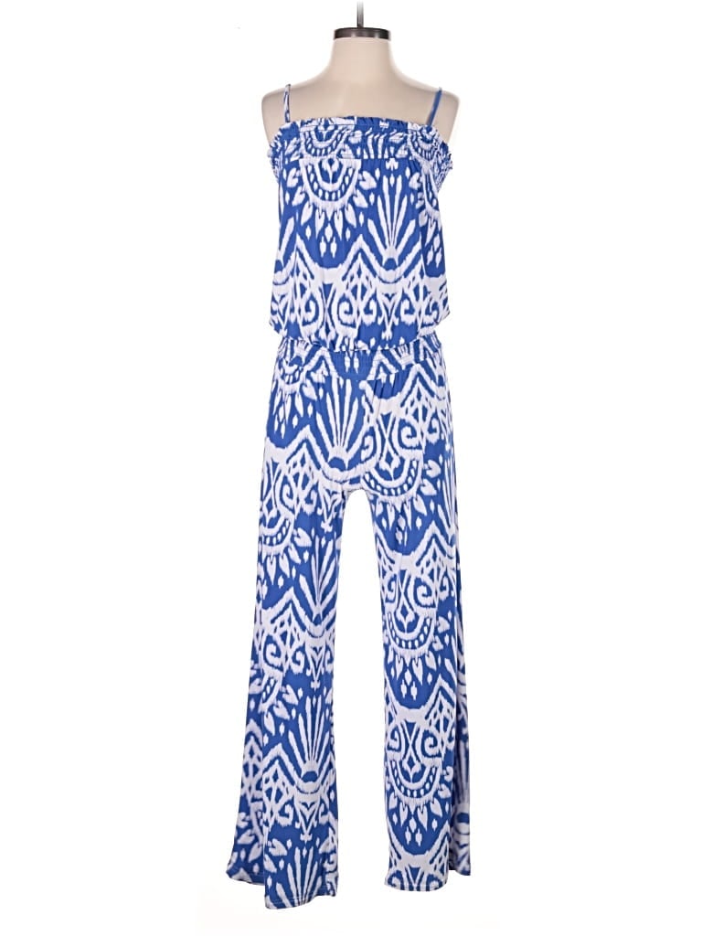 Pre-owned Assorted Brands Jumpsuit In Blue