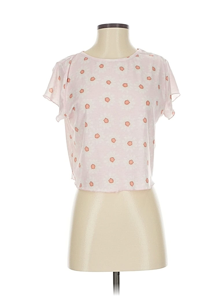 Pre-owned Honeydew Short Sleeve T-shirt In Pink