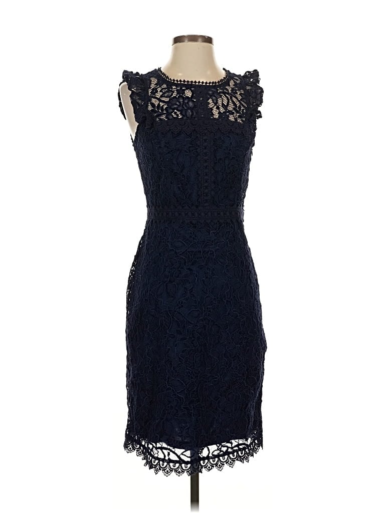 Pre-owned Skies Are Blue Cocktail Dress In Blue