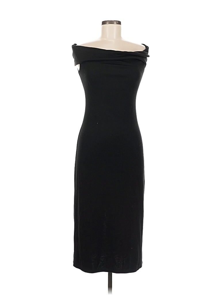Pre-owned Lush Cocktail Dress In Black