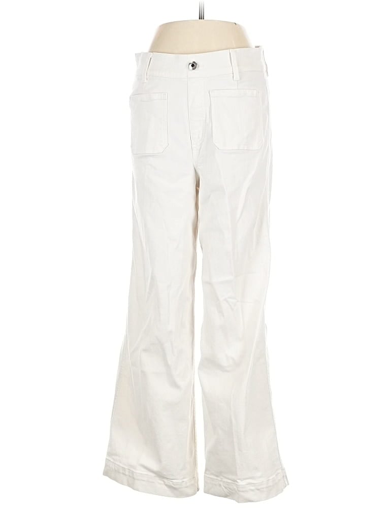 Pre-owned Spanx Jeans In White