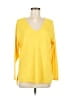 INC International Concepts Yellow Pullover Sweater Size M - photo 1