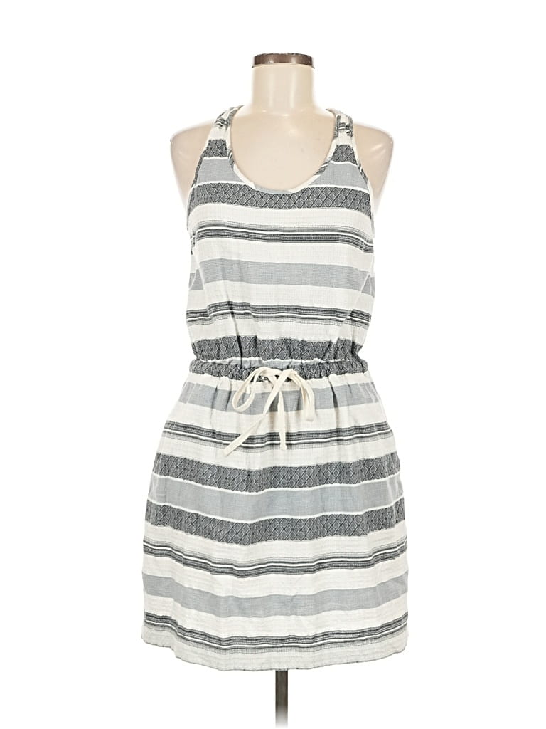 Pre-owned Lou & Grey For Loft Casual Dress In Gray