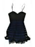 BCBGMAXAZRIA Plaid Blue Cocktail Dress Size 0 - photo 2