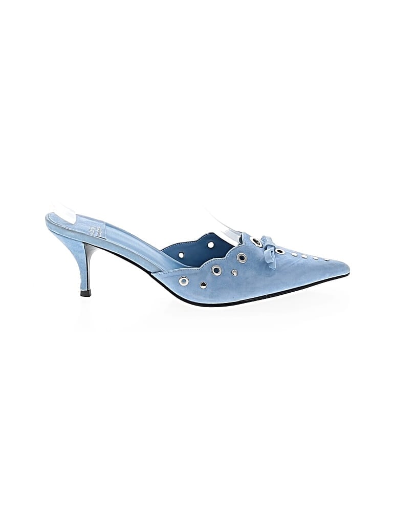 JEFFREY CAMPBELL Pre-owned Mule/clog In Blue