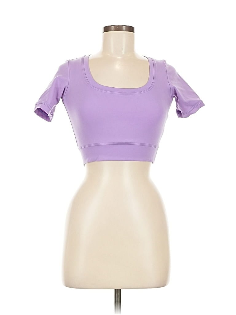 Pre-owned Capezio Sports Bra In Purple
