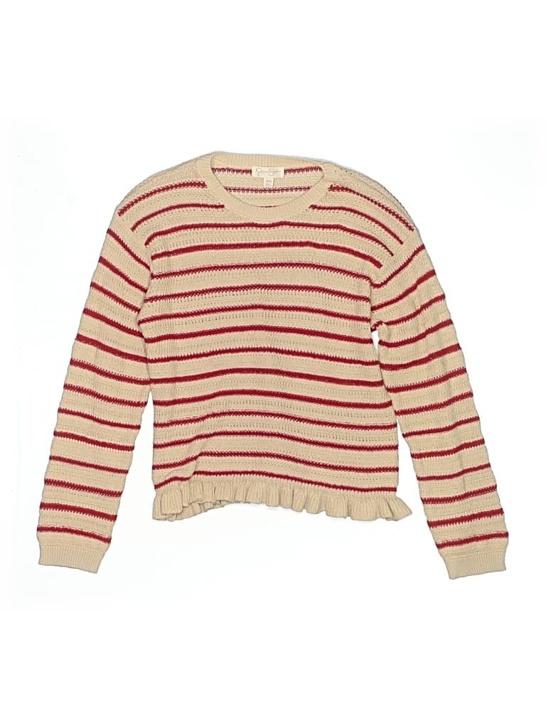 Pre-owned Jessica Simpson Kids' Pullover Sweater In Brown