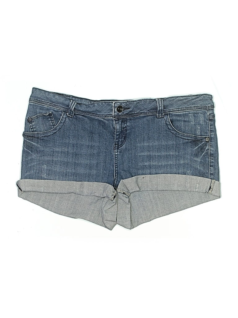 Pre-owned Torrid Denim Shorts In Blue