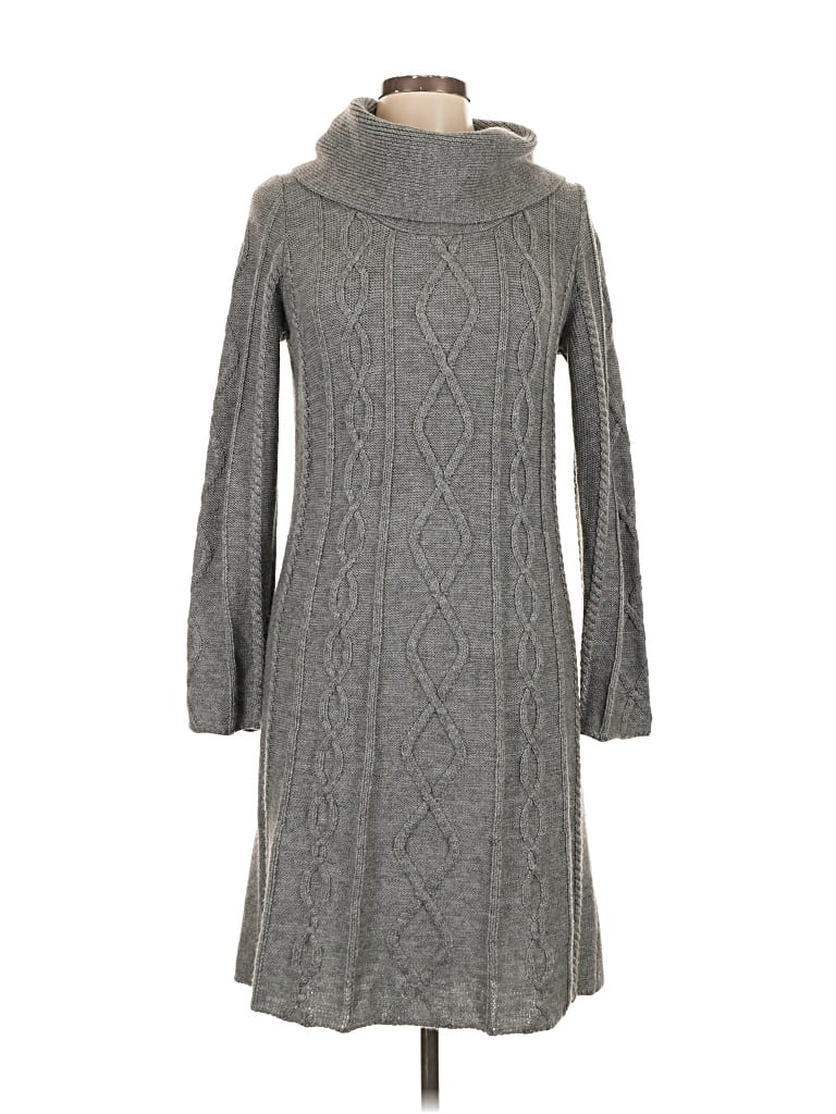 Pre-owned Cynthia Rowley Tjx Casual Dress In Gray