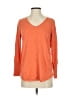 Nic + Zoe Orange Pullover Sweater Size S - photo 1