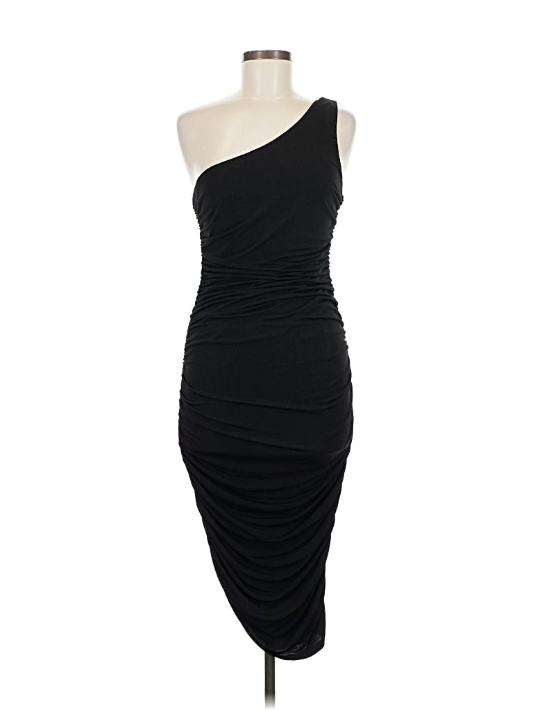 Pre-owned Lulus Cocktail Dress In Black
