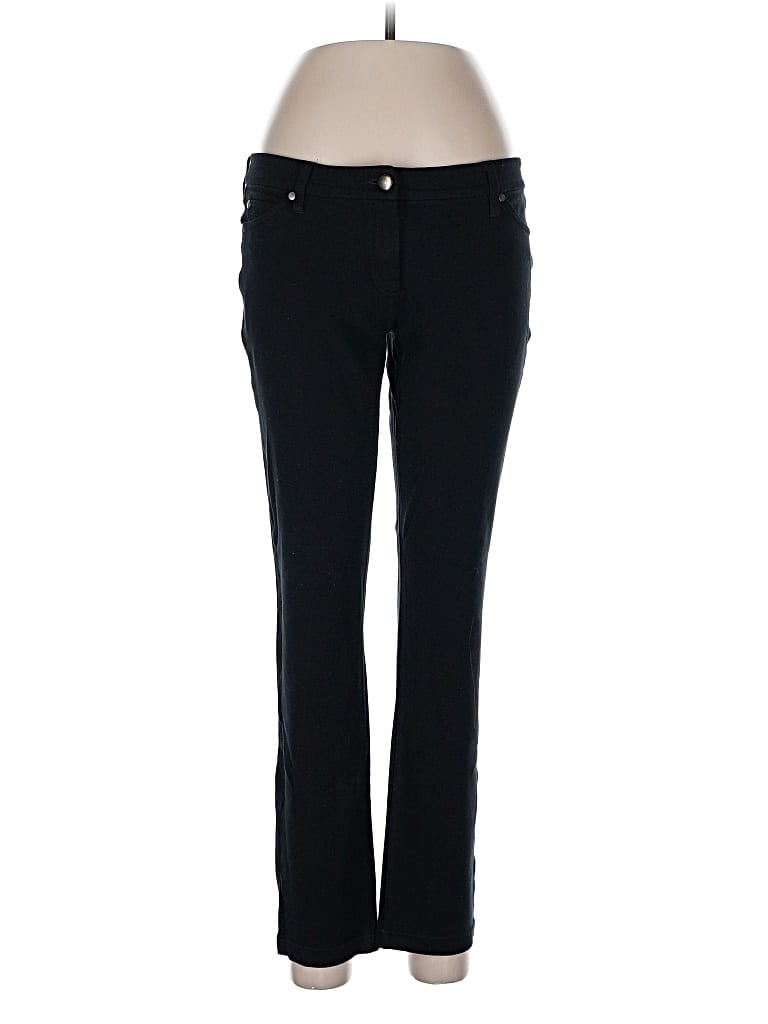 Pre-owned Eileen Fisher Casual Pants In Black