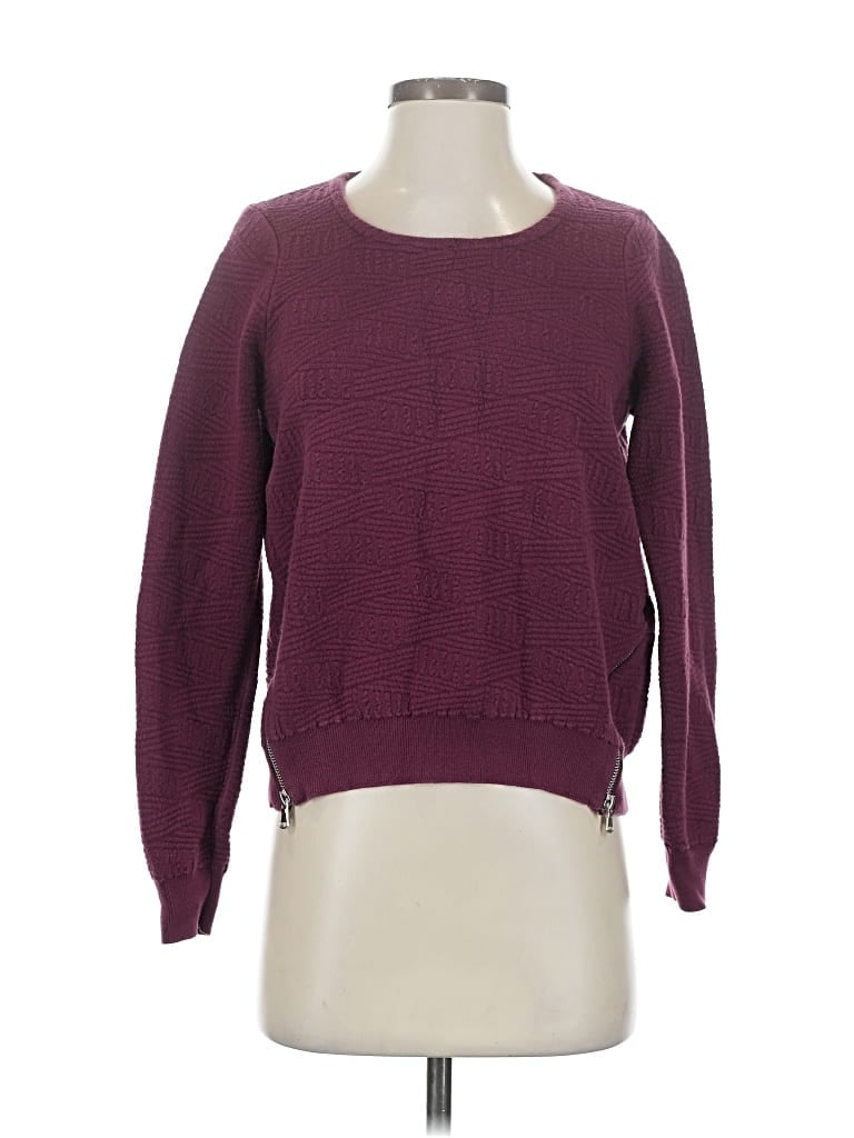 Pre-owned Moth Pullover Sweater In Burgundy