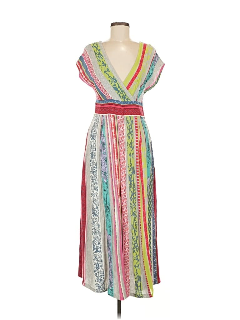 Pre-owned Aldomartins Casual Dress In White