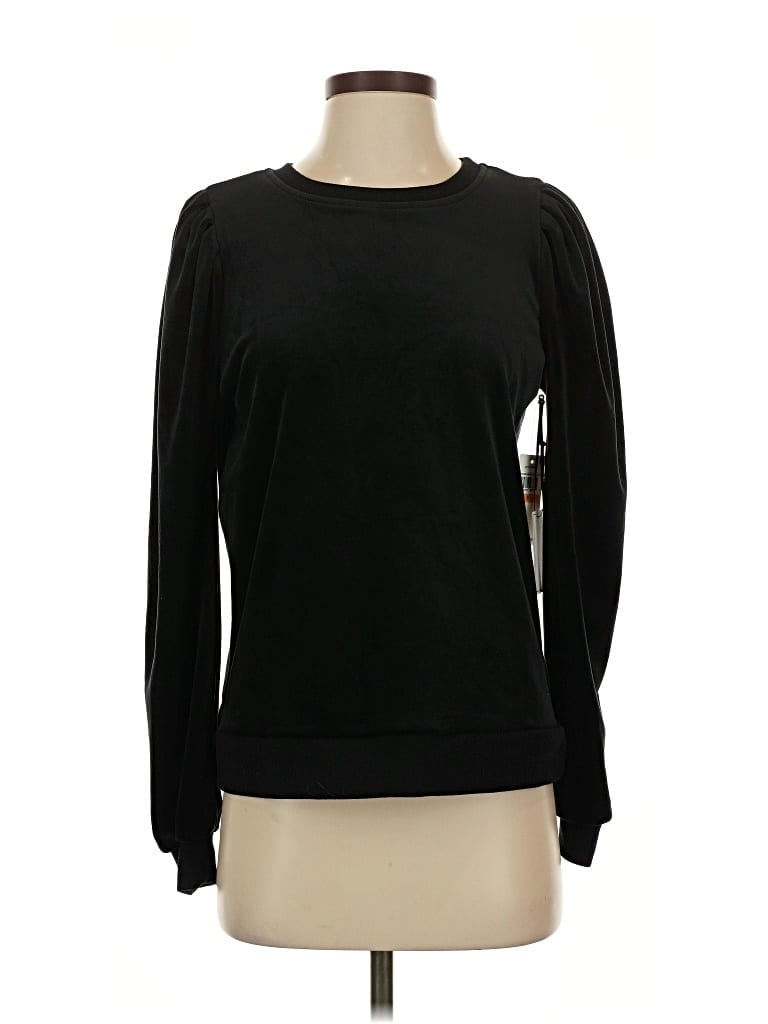 Pre-owned 1.state Sweatshirt In Black