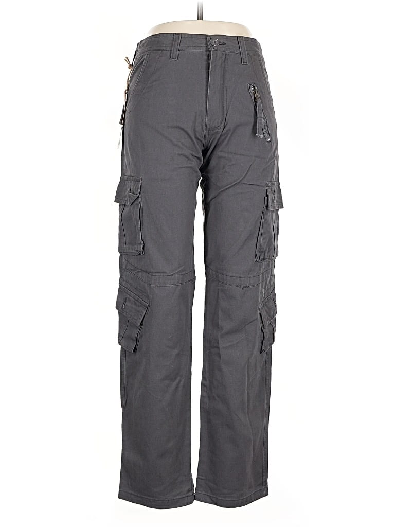 Pre-owned Assorted Brands Cargo Pants In Gray
