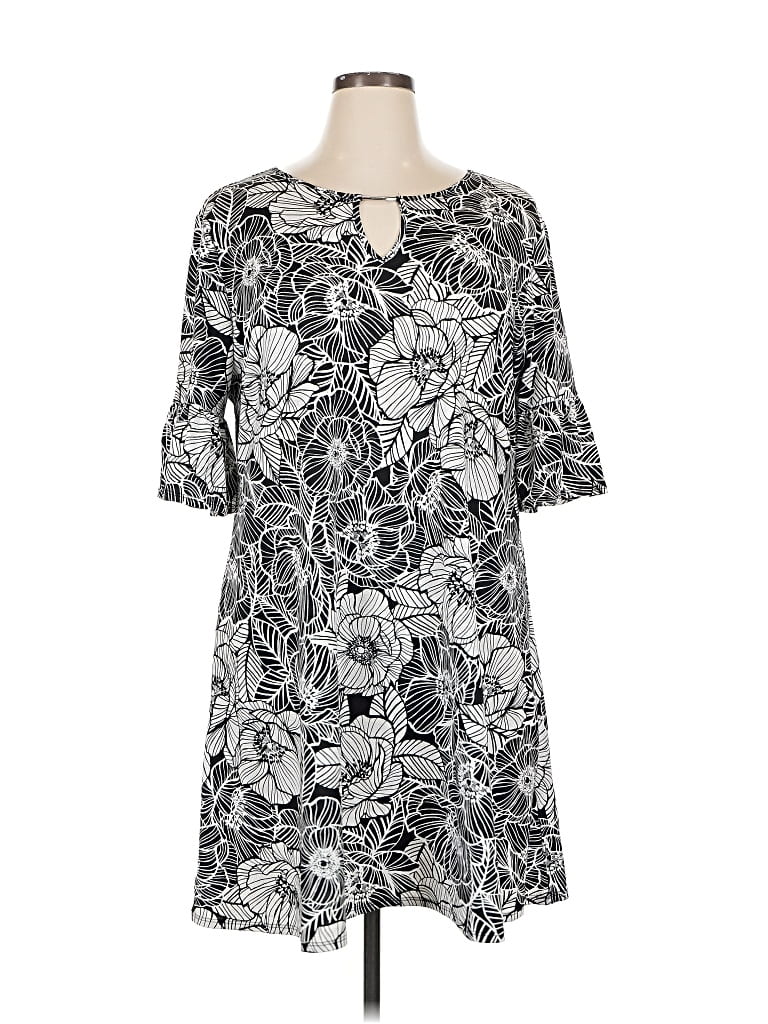 Pre-owned Ruby Rd. Casual Dress In Gray