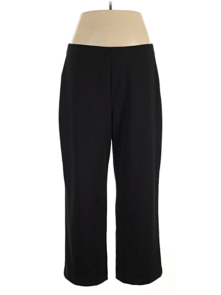 Pre-owned Nic + Zoe Dress Pants In Black