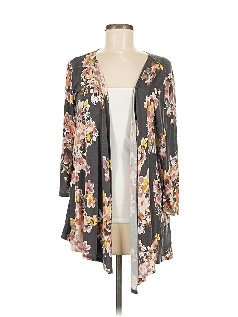 Pre-owned Maurices Cardigan Sweater In Gray