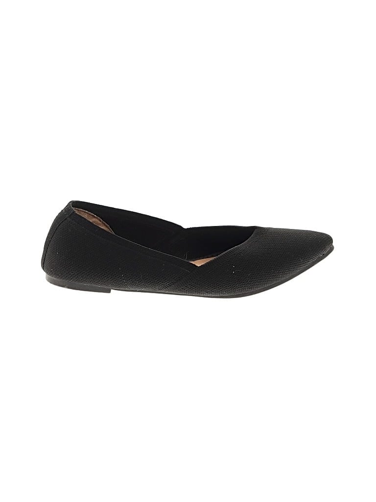 Pre-owned Cynthia Rowley Flats In Black