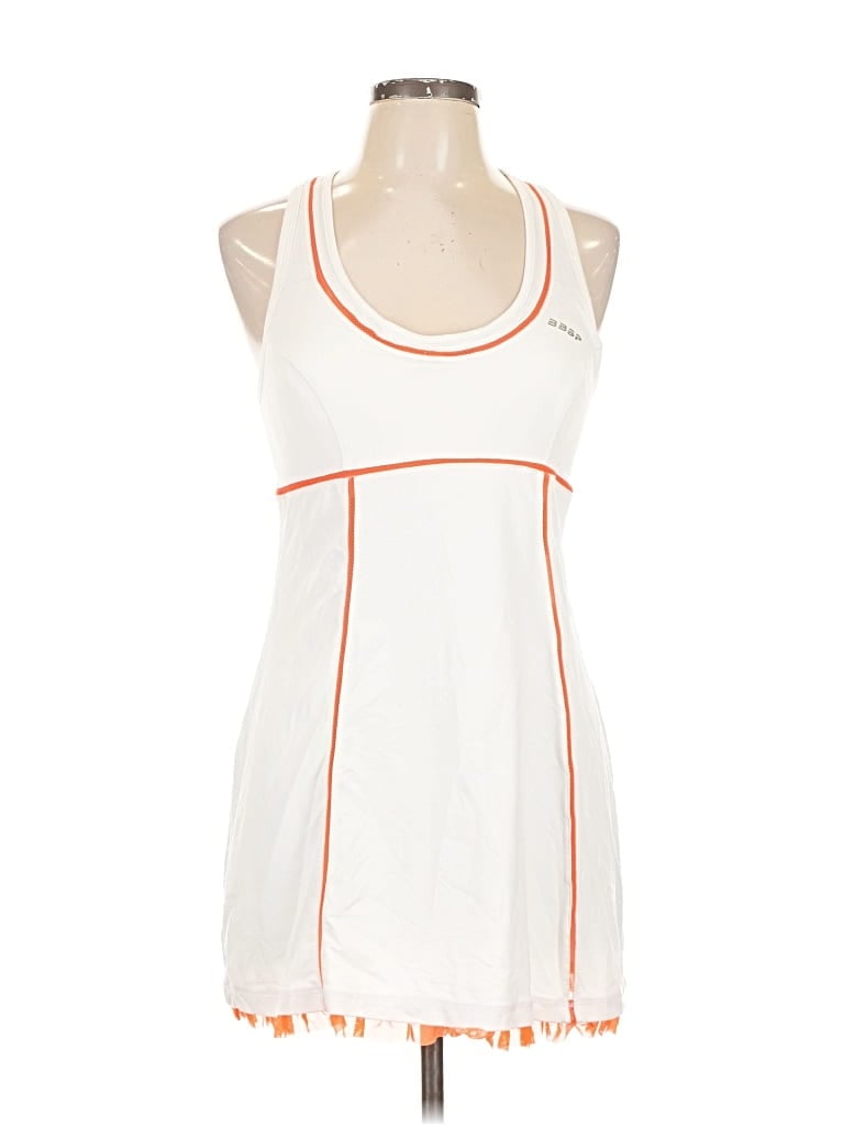 Pre-owned Bebe Casual Dress In White