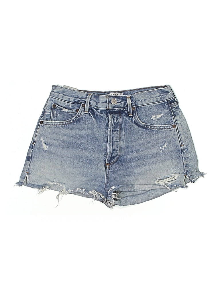 Pre-owned Agolde Denim Shorts In Blue