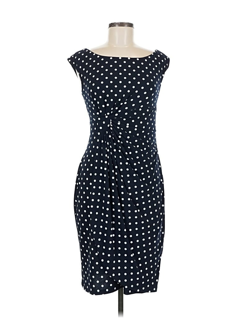 Pre-owned Connected Apparel Casual Dress In Blue