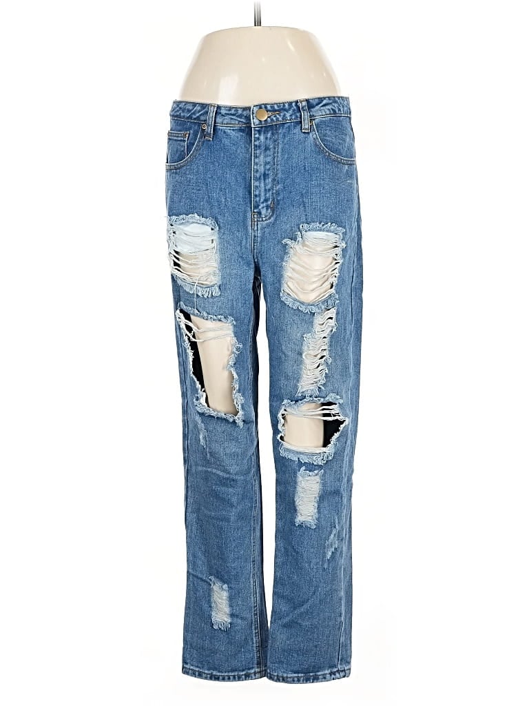 Pre-owned Nasty Gal Inc. Jeans In Blue