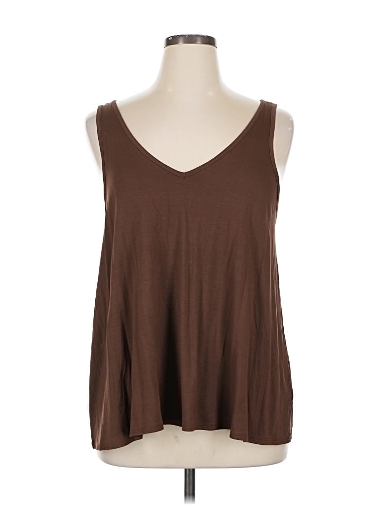 Pre-owned Old Navy Sleeveless T-shirt In Brown