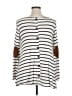 Bellamie Stripes Ivory White Long Sleeve Top Size 16 (estimated) - photo 2