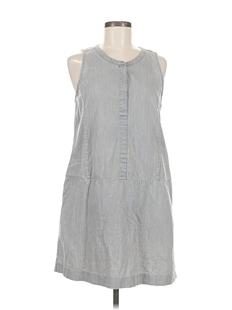 Pre-owned Everlane Casual Dress In Gray