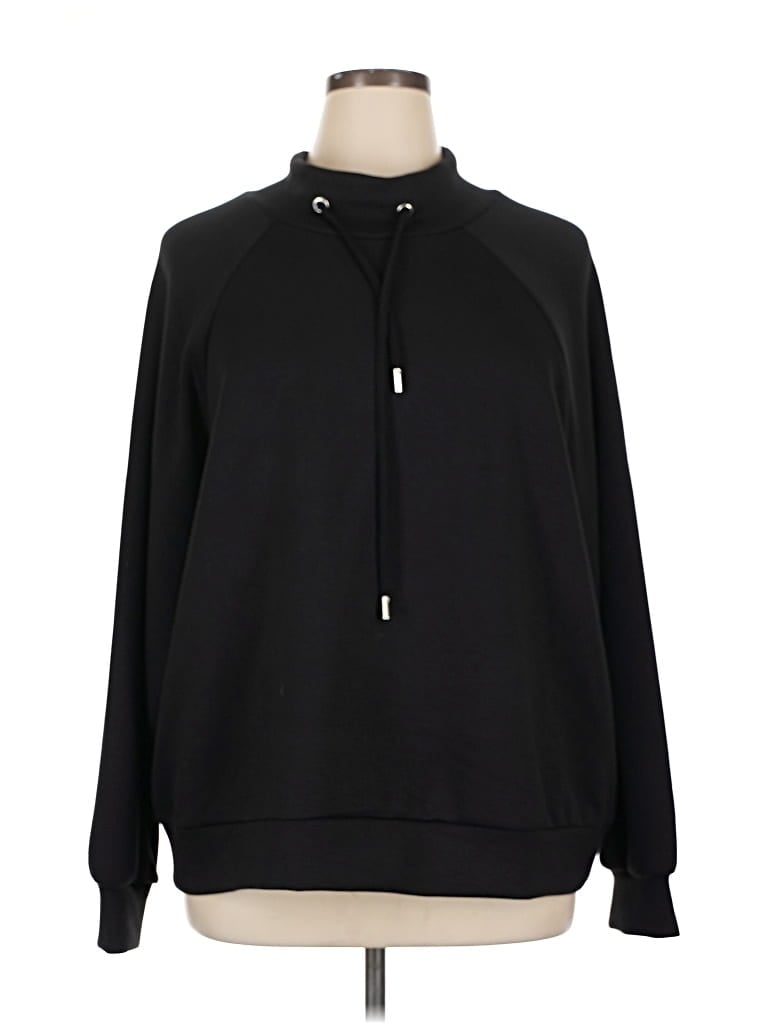 Pre-owned Scoop Sweatshirt In Black