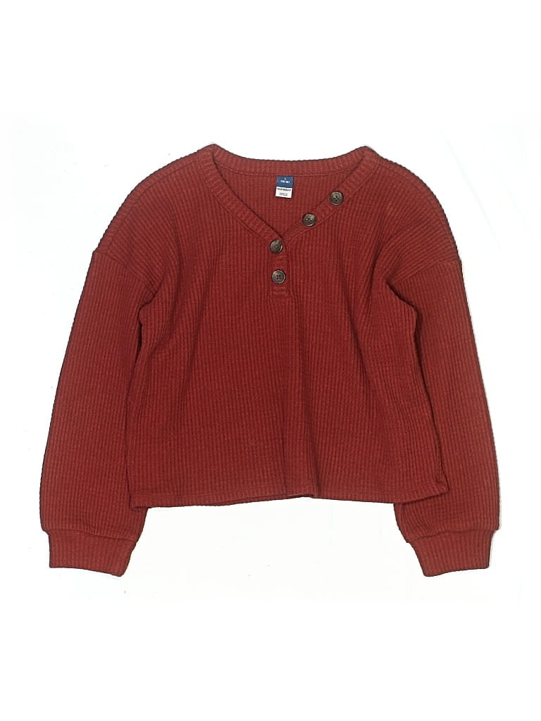 Pre-owned Old Navy Kids' Pullover Sweater In Red