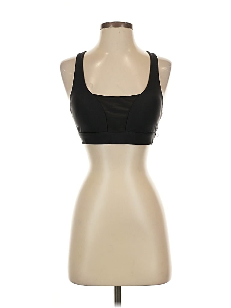 Pre-owned Lululemon Athletica Sports Bra In Black