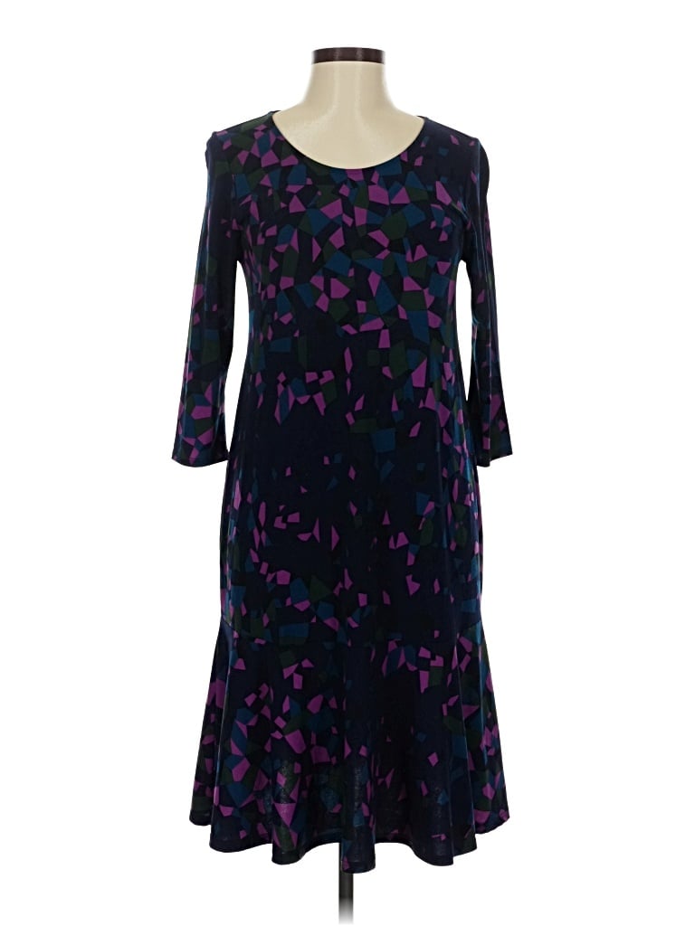 Pre-owned Leota Cocktail Dress In Purple