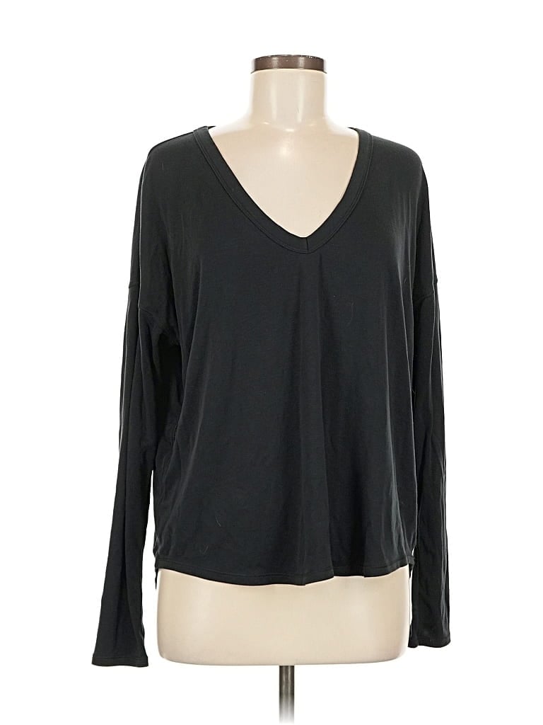 Pre-owned Kit And Ace Long Sleeve T-shirt In Black