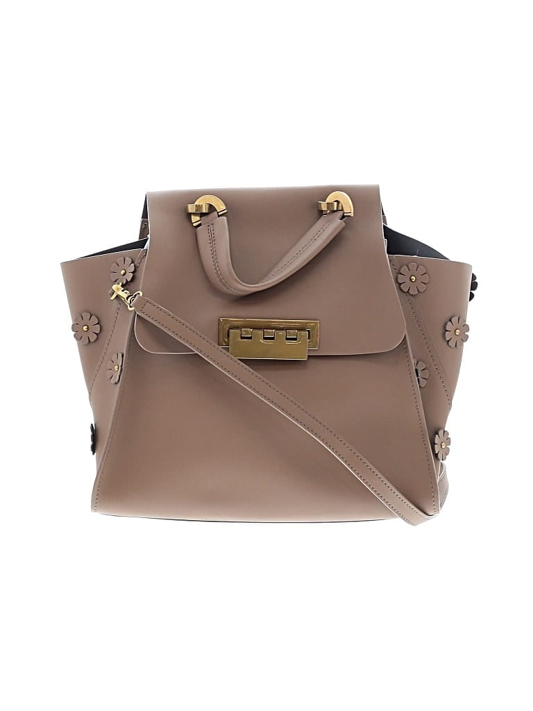 Pre-owned Zac Zac Posen Satchel In Brown
