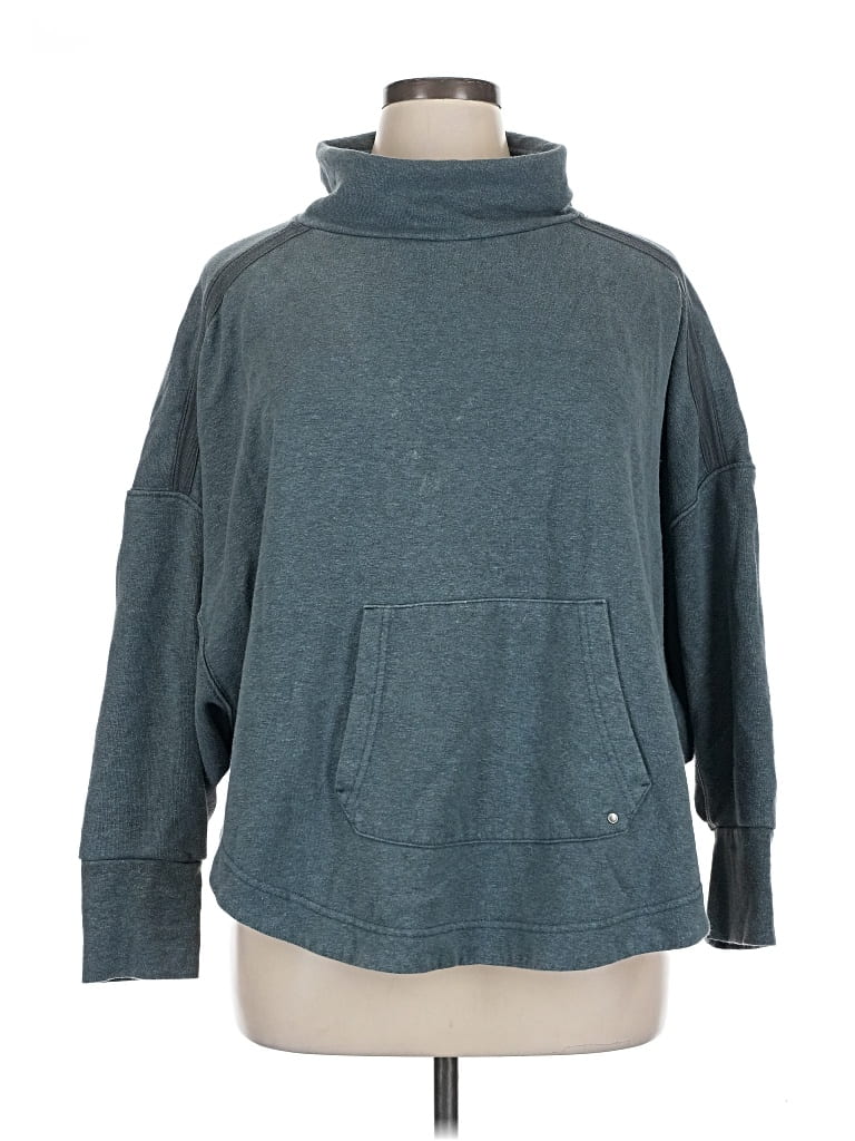 Pre-owned Prana Turtleneck Sweater In Blue