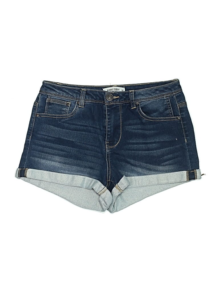 Pre-owned Almost Famous Denim Shorts In Blue